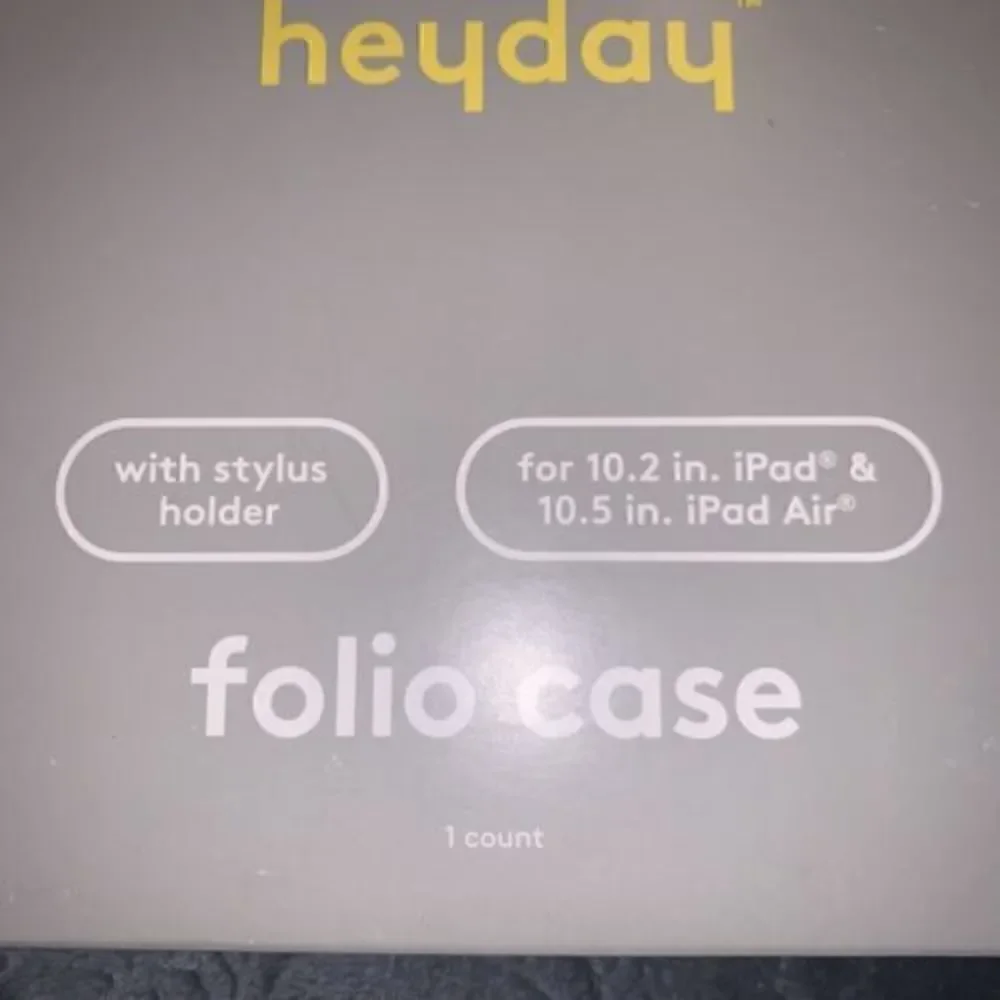 -NEW- Heyday Apple iPad Air 10.5 inch and Pencil Case - Black